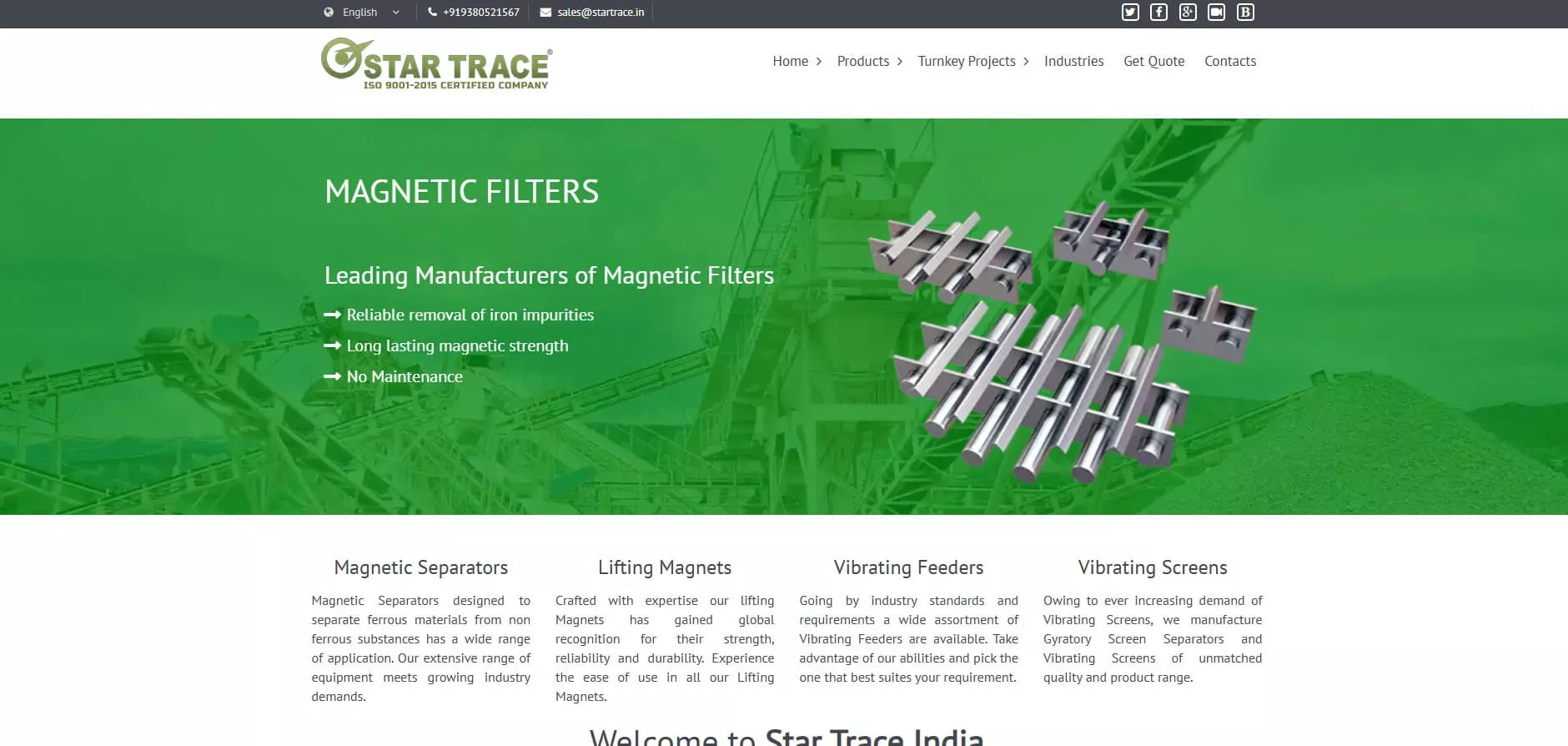 Star Trace Magnetic Pulley